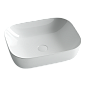 Умывальник чаша накладная прямоугольная Ceramica Nova Element 505*405*140мм