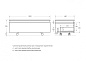 SLIDER Тумба нижняя с одним выкатным ящиком, Чёрный фьюжн 1000x480x315, SLIDER-1000-1C-PI-NF-P