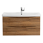 MARINO-CER База под раковину подвесная, Rovere Rustico, MARINO-CER-800-2C-SO-RR-P