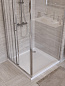 Душевой уголок BelBagno UNO-195-AF-31-90-C-Cr, профиль хром, стекло прозрачное.