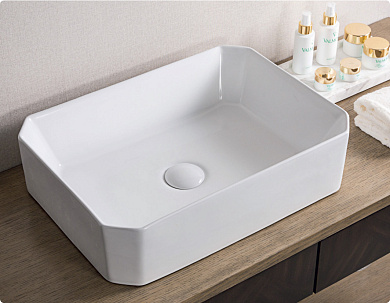 Раковина накладная керамическая Belbagno BB1386