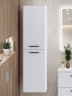 Шкаф подвесной BelBagno DUE-1500-2A-SC-BL-P+RS333MDN.4/160