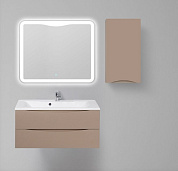 Шкаф подвесной, правосторонний, Belbagno Fly-Marino 400x300x750, Capucino Lucido, FLY-MARINO-750-1A-SC-CL-P-R