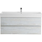 MOLVENO 46 База под раковину подвесная с двумя выкатными ящиками, Legno Bianco, 1200x460x500, MOLVENO 46-120-2C-SO-LB