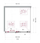 Душевой уголок BELBAGNO SOFT_CLOSE-2-A-1-100-C-GM