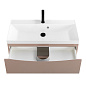 Тумба с раковиной подвесная BelBagno Marino 800, Capucino Lucido, 800x450x500, MARINO-800-2C-SO-CL-P/BB800/450-LV-MR-AST