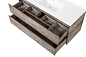 Тумба с раковиной подвесная Belbagno KRAFT 1200, Pino Pasadena, 1210х460х515, KRAFT-1200-2C-SO-PP/BB1200ETL