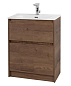 Тумба напольная с раковиной BelBagno KRAFT39-500, KRAFT39-500/390-2C-PIA-RT/BB500/390ETL