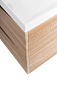 Тумба с раковиной подвесная BelBagno Marino 600, Rovere Bianco, 600x450x500, MARINO-600-2C-SO-WO-P/BB600/450-LV-MR-AST