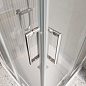 Душевой уголок BelBagno LUCE-A-2-80-C-Cr прозрачное стекло, профиль хром