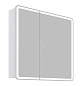Зеркало-шкаф с подсветкой BelBagno SPC-MAR-800/800-2A-LED-TCH