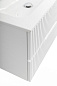 Тумба подвесная с керамической раковиной, CEZARES DUET-N, 80 см Bianco Lucido DUET-N-800-2C-SO-BL+CZR-8073-80