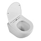 Унитаз подвесной безободковый с сиденьем BelBagno ФОРМАТ(UNO) 2.0 BB7306CHR/SC