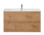 Тумба с раковиной подвесная Belbagno ETNA 800, Rovere Moro, 810х460х515, ETNA-800-2C-SO-RN-P/BB800ETL
