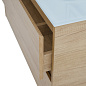 Тумба с раковиной подвесная Belbagno KRAFT 900, Rovere Nebrasca Nature, 910х460х515, KRAFT-900-2C-SO-RNN/BB910/465-LV-VTR-BL