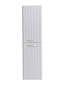 Шкаф подвесной BelBagno DUE-1500-2A-SC-BM-P Белый металлик