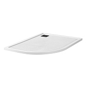 Поддон из искусственного мрамора BelBagno TRAY-MR-UNO-RH-120/90-550-35-W-R-NO