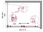 Душевой уголок BELBAGNO ACQUA-AH-1-100/90-C-Cr