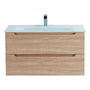 Тумба с раковиной подвесная Belbagno ETNA 1000, Rovere Bianco, 1010х460х515, ETNA-1000-2C-SO-WO-P/BB1010/465-LV-VTR-BL