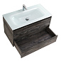 Тумба с раковиной подвесная Belbagno KRAFT 900, Pino Pasadena, 910х460х515, KRAFT-900-2C-SO-PP/BB910/465-LV-VTR-BL