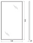 Зеркало BelBagno SPC-AL-500-900