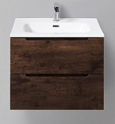 ETNA База под раковину с двумя выкатными ящиками, Rovere Moro, 710х460х515, ETNA-700-2C-SO-RW-P