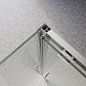 Душевой уголок BelBagno LUCE-AH-1-110/90-C-Cr прозрачное стекло, профиль хром