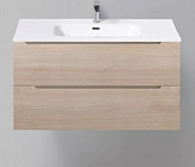 ETNA База под раковину с двумя выкатными ящиками, Rovere Grigio, 910х460х515, ETNA-900-2C-SO-RG-P