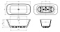 Ванна акриловая BelBagno DUE BB702-1700-800-K
