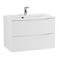 Тумба с раковиной подвесная BelBagno Marino 650 Bianco Lucido, 650x450x530, MARINO-650-2C-SO-BL-P/BB650/450-LV-MR-PR