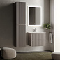 Тумба с керамической раковиной подвесная, SANCOS Snob R, 60 см  Doha Soft SNR60SM+CN7011