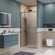 Душевая дверь в нишу BELBAGNO SOFT_CLOSE-1-BF-1-120-C-GM