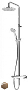 Душевая стойка Cezares LEAF-CDA-25-L-SS