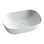 Умывальник чаша накладная прямоугольная Ceramica Nova Element 455*325*135мм