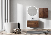 Тумба с раковиной подвесная BelBagno Marino 800, Rovere Moro, 800x450x500, MARINO-800-2C-SO-RW-P/BB800/450-LV-MR-AST