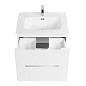 Тумба с раковиной подвесная Belbagno ETNA 600, Bianco Lucido, 610х460х515, ETNA-600-2C-SO-BL-P/BB600ETL