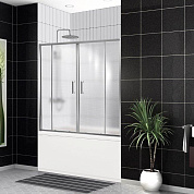 Душевая шторка на ванну BELBAGNO UNO-VF-2-170/145-P-Cr