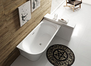 Ванна акриловая отдельностоящая Belbagno BB410-1500-780-R