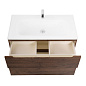 Тумба с раковиной подвесная Belbagno ETNA 900, Rovere Moro, 910х460х515, ETNA-900-2C-SO-RW-P/BB910/465-LV-VTR-BL
