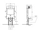 Инсталляция для подвесного унитаза Belbagno BB020
