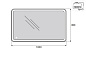 Зеркало BelBagno SPC-MAR-1000-800-LED-TCH