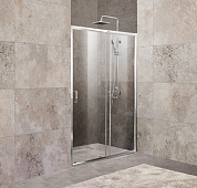Душевая дверь в нишу BELBAGNO UNIQUE-BF-1-110/125-C-Cr