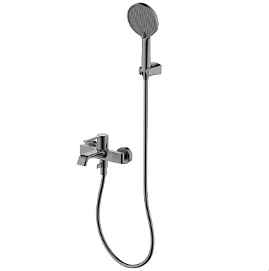 Смеситель для ванны и душа AQUAme Asti AQM6412GM