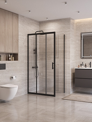 Душевой уголок BelBagno UNO-195-AHF-31-100/90-C-NERO