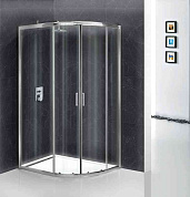 Душевой уголок BelBagno UNO-195-RH-2-120/80-C-Cr