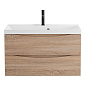 Тумба с раковиной подвесная BelBagno Marino 800, Rovere Bianco, 800x450x500, MARINO-800-2C-SO-WO-P/BB800/450-LV-MR-AST