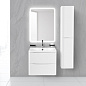 Тумба подвесная с раковиной из литьевого мрамора BelBagno ACQUA 70 Bianco Lucido