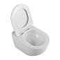 Унитаз подвесной безободковый с сиденьем и смывом ТОРНАДО BelBagno СЕНСОР (SENSO-TOR) BB017CH-TOR/SC