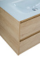 Тумба с раковиной подвесная Belbagno KRAFT 900, Rovere Nebrasca Nature, 910х460х515, KRAFT-900-2C-SO-RNN/BB910/465-LV-VTR-BL