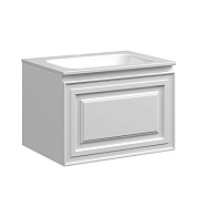 Very База под раковину подвесная с одним выкатным ящиком, 590х445х406 Bianco VR60W